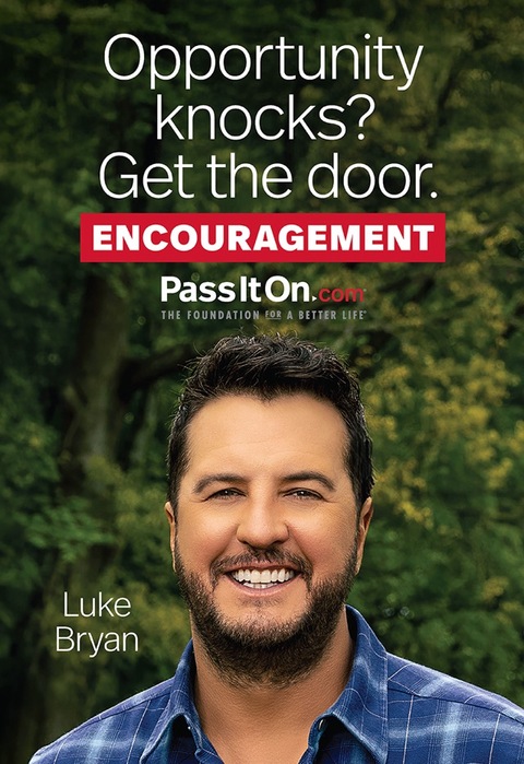 Encouragement Luke Bryan