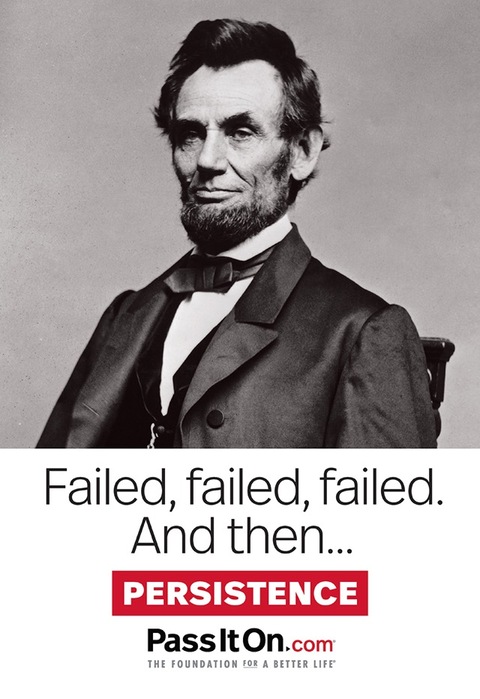 Persistence Abraham Lincoln