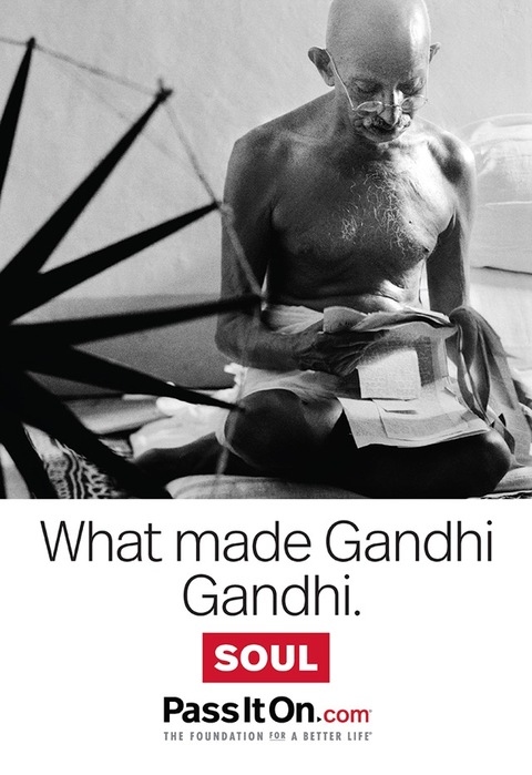 Soul Mahatma Gandhi