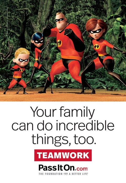 Teamwork The Incredibles