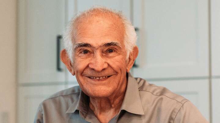 Family of 7 Adopts a Grandpa.