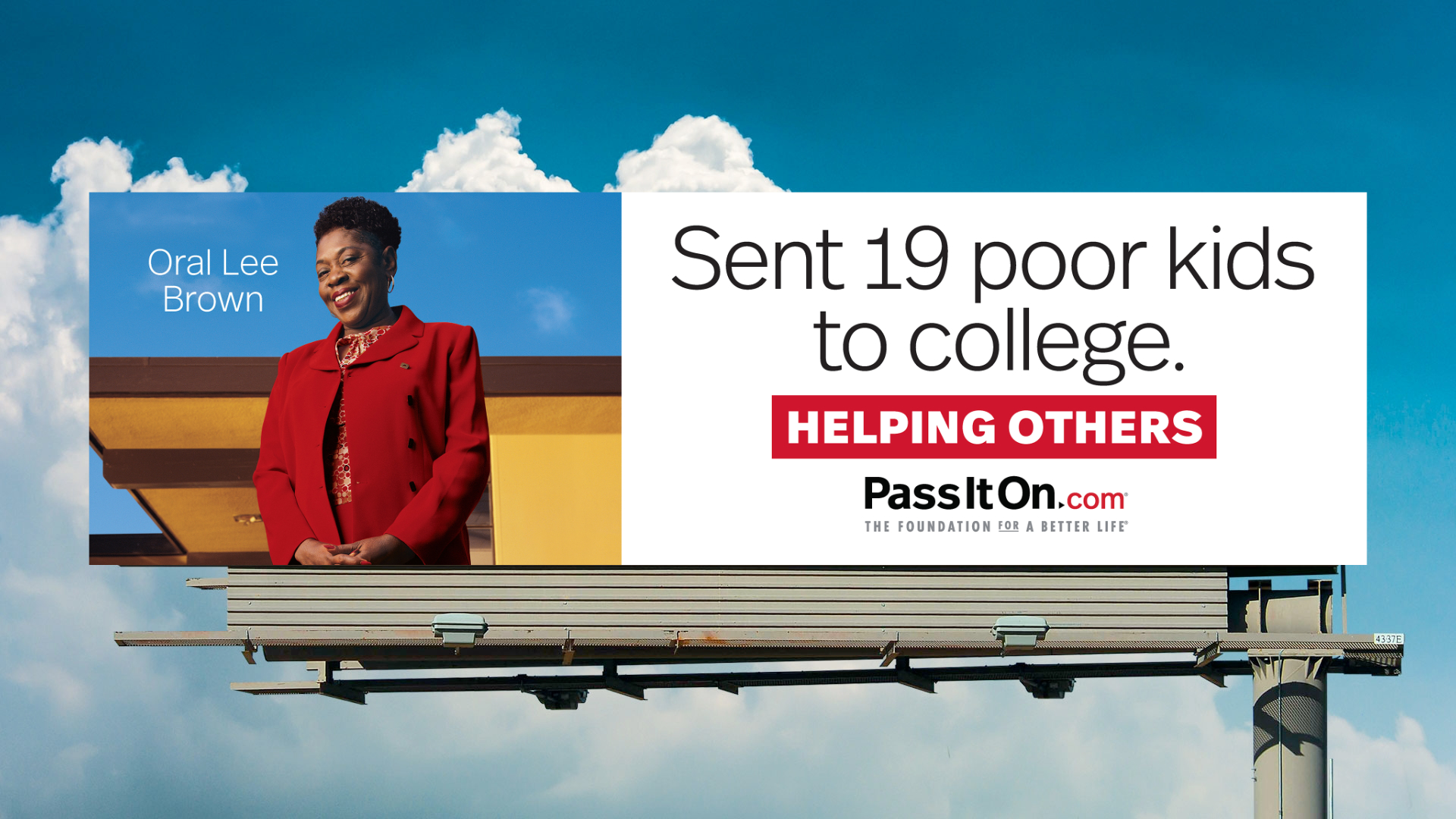 Helping Others Oral Lee Brown