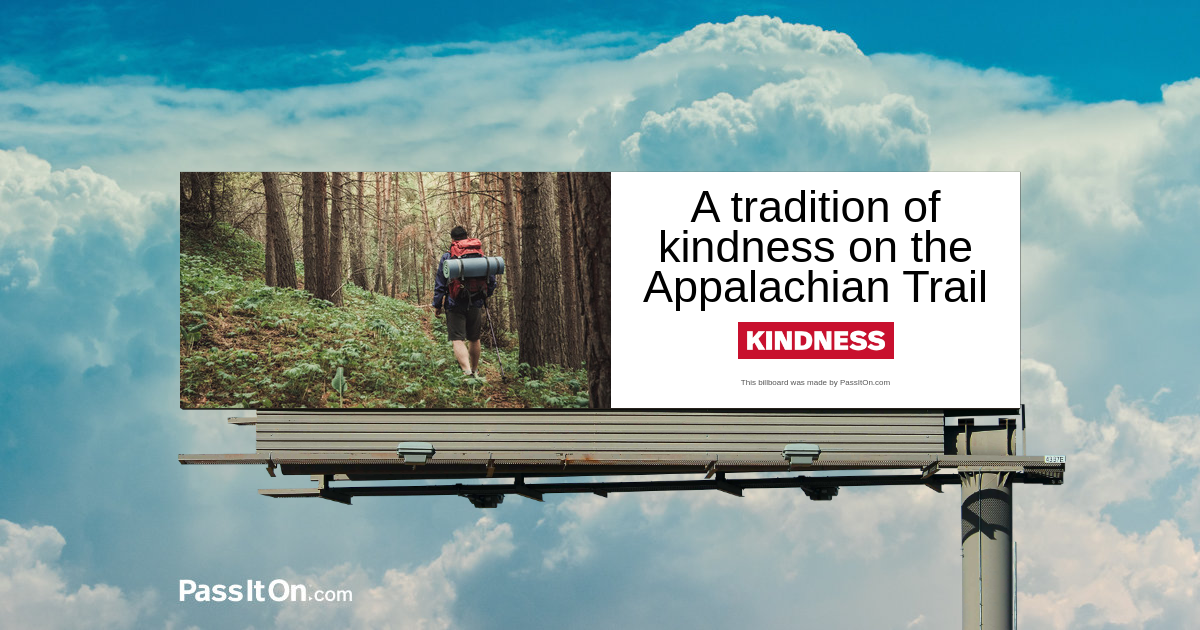 A tradition of kindness on the Appalachian Trail