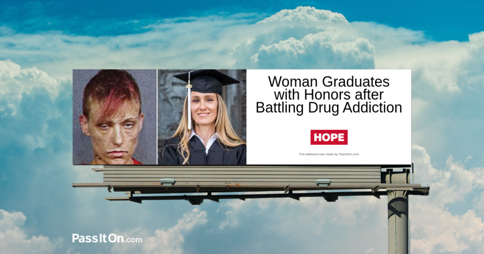 Woman Graduates with Honors After Battling Drug Addiction 