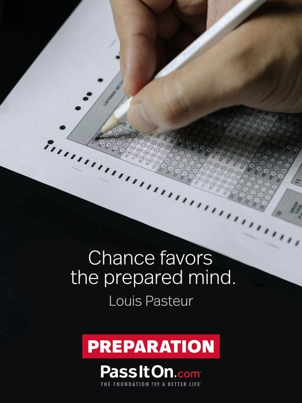 Chance favors the prepared mind. #<Author:0x00007f132ef95158>
