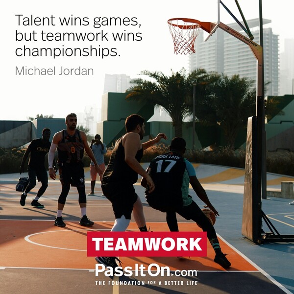 Talent wins games, but teamwork wins championships. #<Author:0x00007f133c3a0f10>