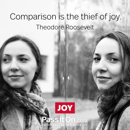 Comparison is the thief of joy. #<Author:0x00007fc8e921aa20>