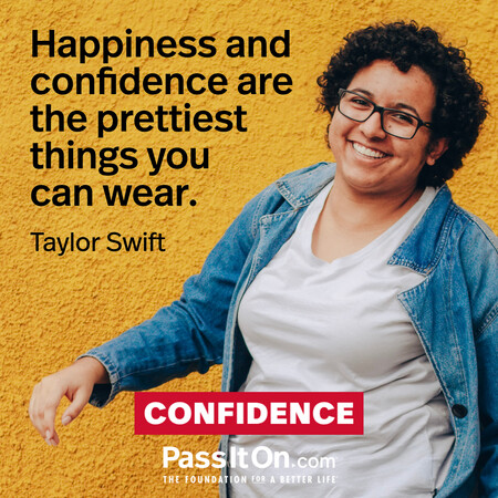 Happiness and confidence are the prettiest things you can wear. #<Author:0x00007fc8e82ebcc0>