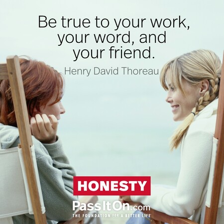 Be true to your work, your word, and your friend. #<Author:0x00007fc8e82cf8e0>