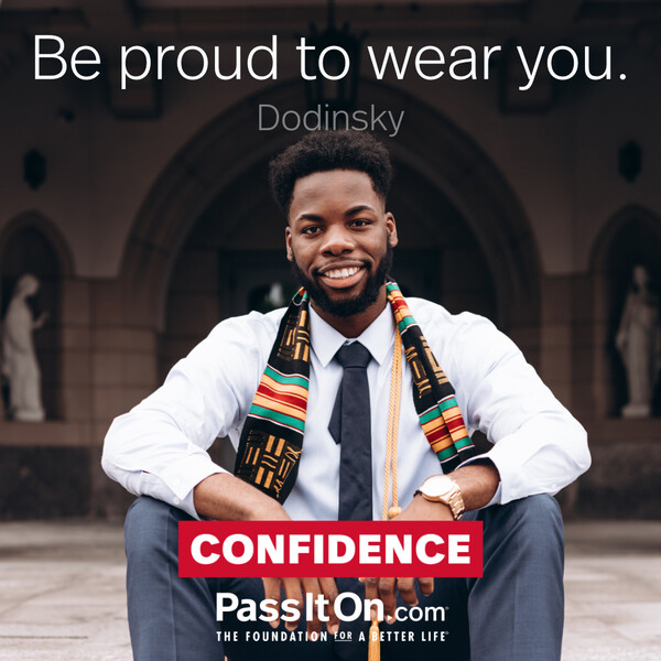 Be proud to wear you. #<Author:0x00007f133c07ba60>