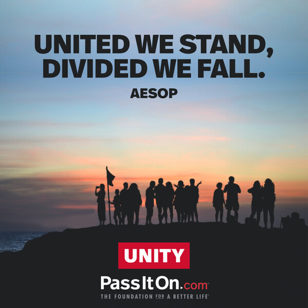 United we stand, divided we fall. #<Author:0x00007fd889fef650>