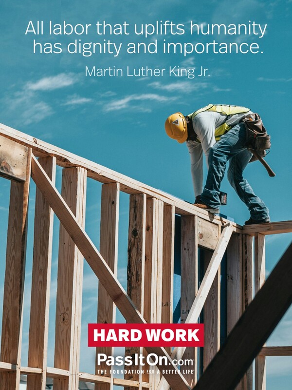 All labor that uplifts humanity has dignity and importance. #<Author:0x00007f132ee9ec40>
