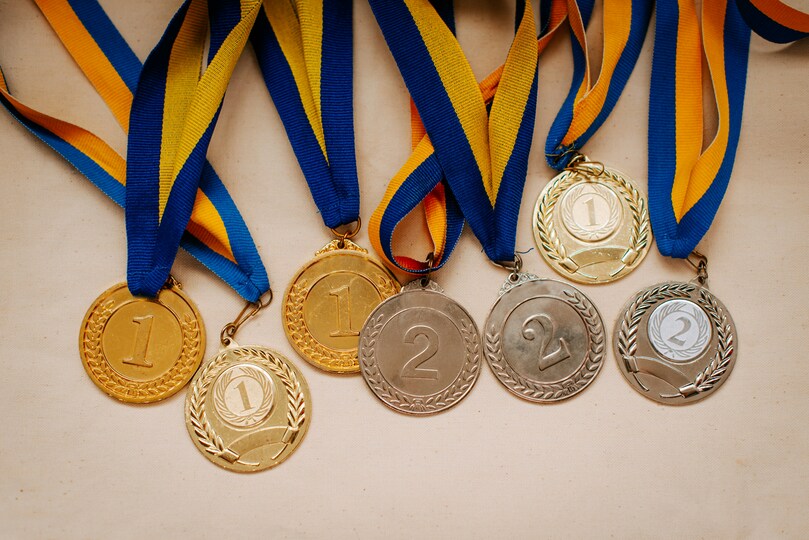 53 Olympic Gold Medals.