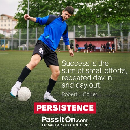 Success is the sum of small efforts, repeated day in and day out. #<Author:0x00007fe174594b08>
