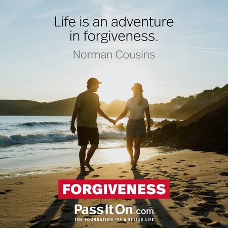 Life is an adventure in forgiveness. #<Author:0x00007f60fe145c88>