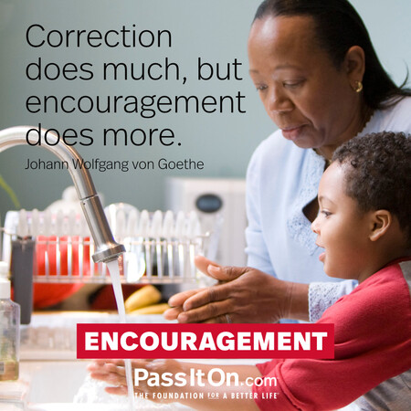 Correction does much, but encouragement does more. #<Author:0x00007fe17458f298>
