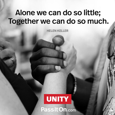 Alone we can do so little; together we can do so much. #<Author:0x00007f60fef9ca98>