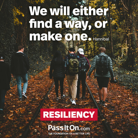 We will either find a way, or make one. #<Author:0x00007fe17455a520>