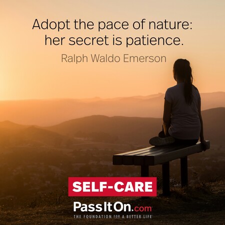 Adopt the pace of nature: her secret is patience. #<Author:0x00007f60fffae120>