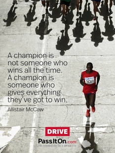 A champion is not someone who wins all the time. A champion is someone who gives everything they've got to win. #<Author:0x00007f29fcc2b190>